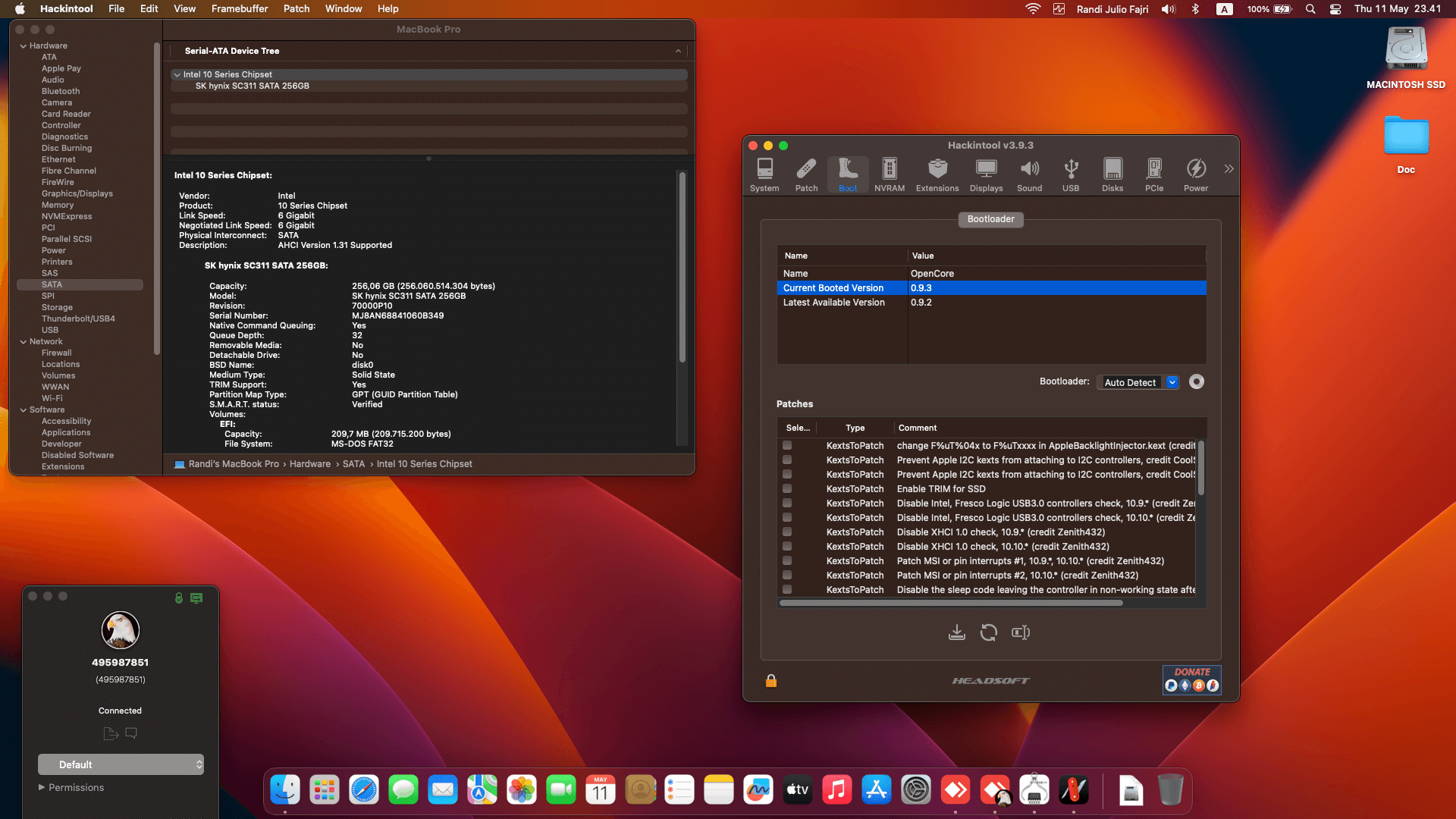 Dell Latitude 7390 7th [KabyLake R + Intel UHD 620 + I2C]   OpenCore 1